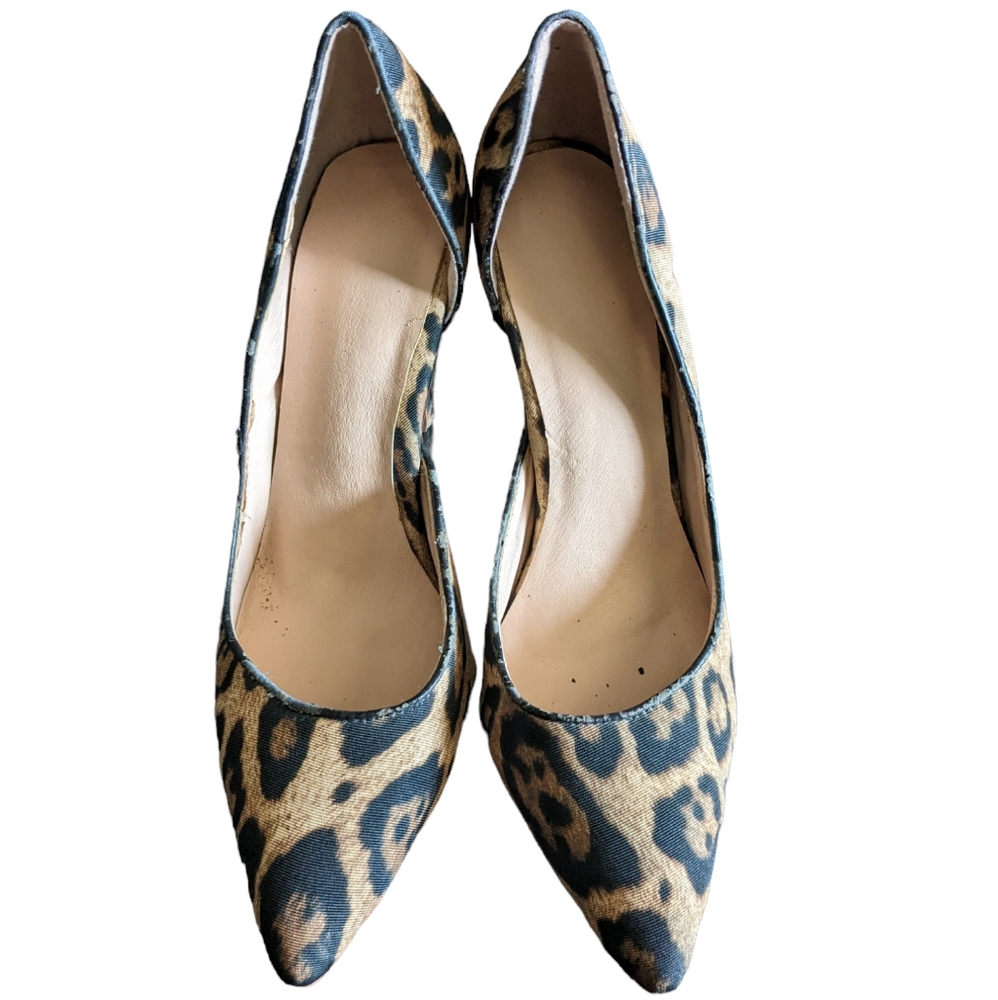 Leopard D'Orsay Pump